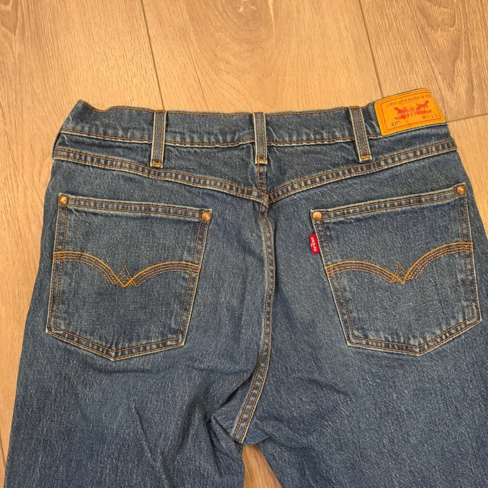 Levis 517 Bootcut Jeans Mens 32x30 Blue Denim Western Workwear Pants 00517-0025‎